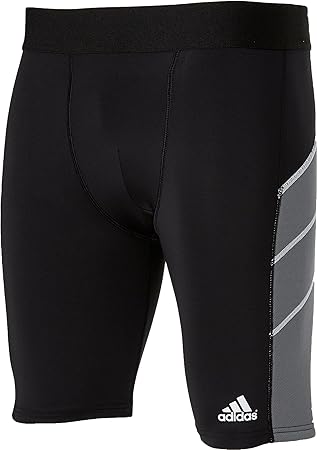 adidas men's triple stripe foam sliding shorts