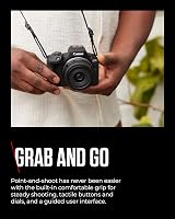 Canon EOS R100 Compact Mirrorless Camera 24.1 MP 4K Dual Pixel CMOS AF WIFI view 7