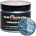 Eye Candy Pigments Premium Blue Mica Powder - Carolina Blue (50gr) - for Epoxy, Resin, Soap, Paint, Woodworking, Acrylic Pouring, Bath Bombs, Fishing Lures - DIY Arts and Crafts Additive