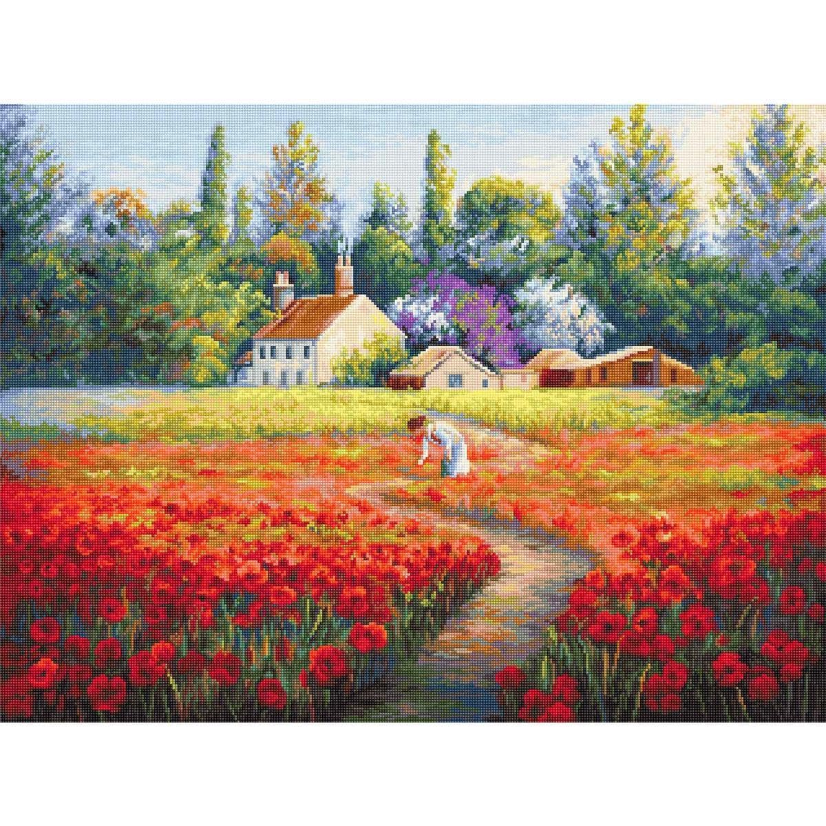 Luca-S Tapestry Set Unforgettable Counted Pattern 32 x 24 cm