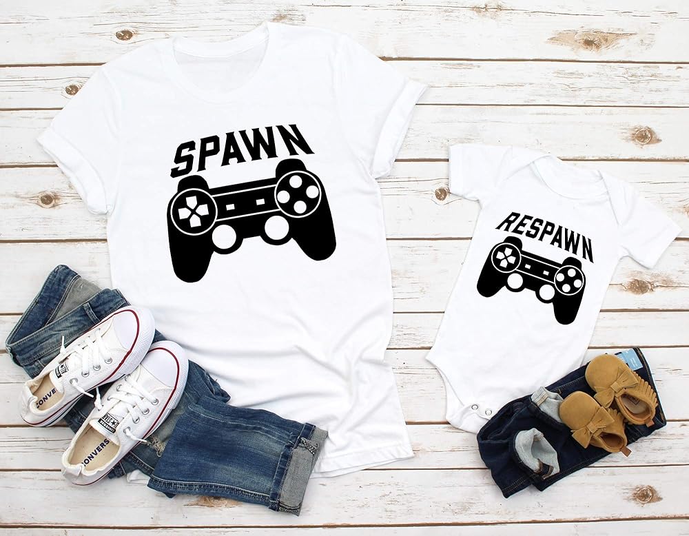 funny dad and baby shirts