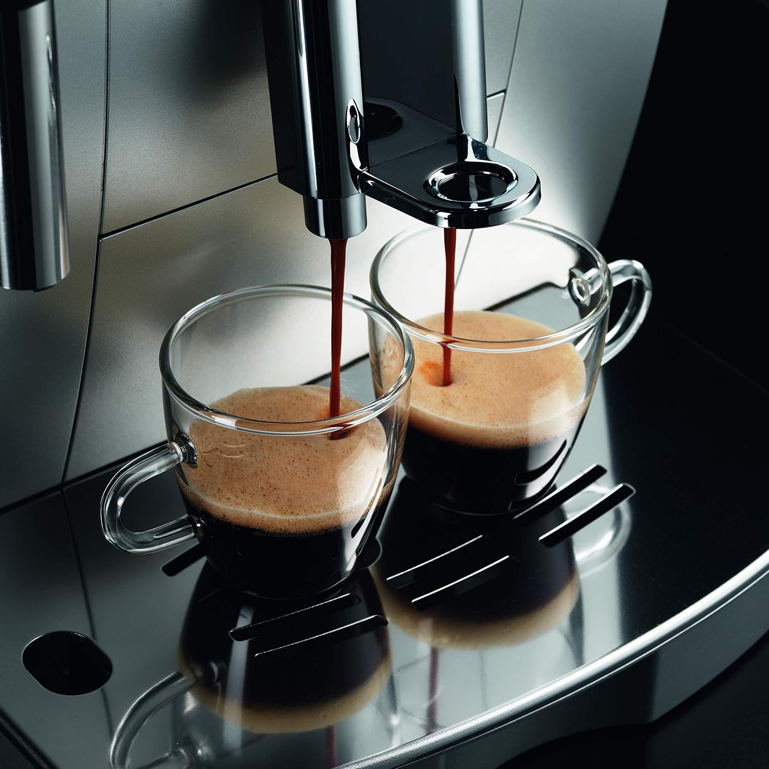 dispensador de café ajustable depósito agua extraíble 1,8l sistema  cappuccino Cafetera superautomática limpieza automática 15 bares presión  plateado Delonghi Ecam 23.420.sb panel lcd Cafeteras Café y té  futakuchi-hakata.com