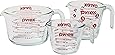 Pyrex 3-Piece Glass Measuring Cup Set