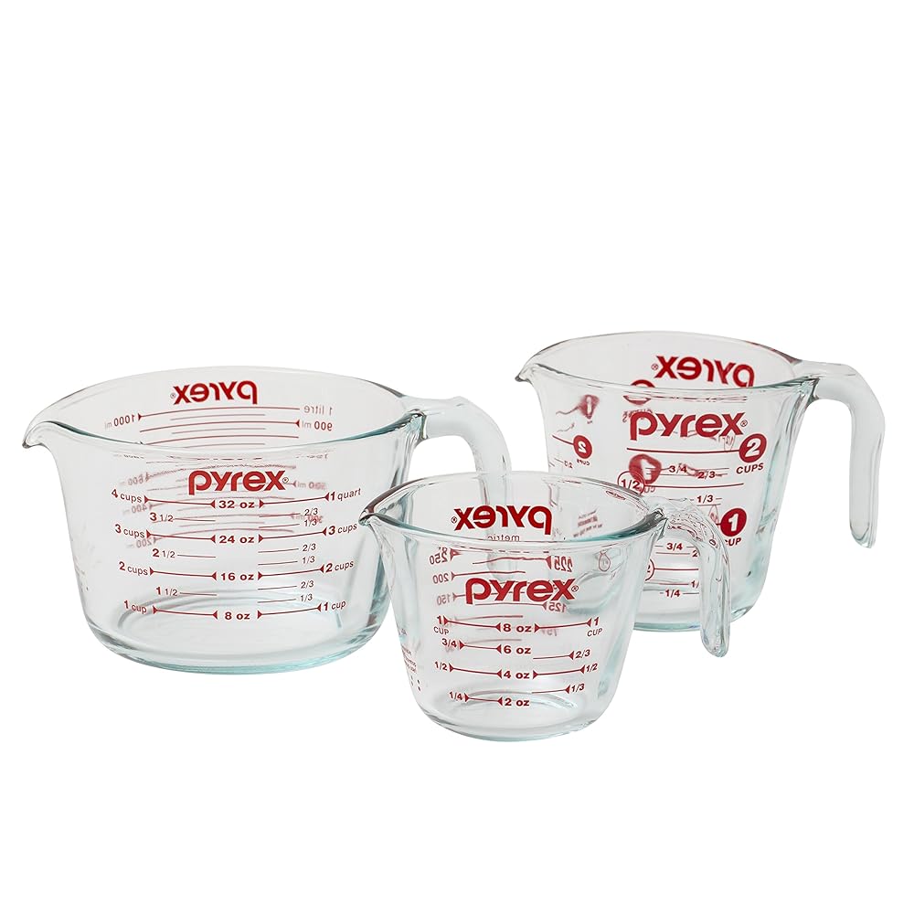 Pyrex 3-Piece Measuring Cup Set