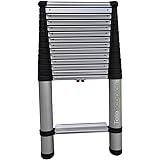 Telesteps 1800EP Fully Automatic Telescoping Ladder, with Patented One-Touch Release, OSHA Compliant, 14.5 ft Extended Height