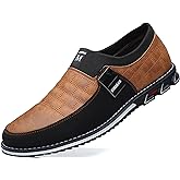 COSIDRAM Mens Casual Shoes Sneakers Loafers Comfort Walking Shoes for Male Business Work Office Dress