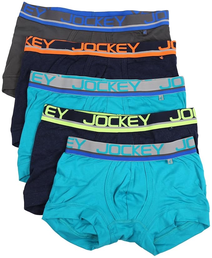Buy Jockey Men's Cotton Trunk (Pack Of 5) XLarge at Amazon.in