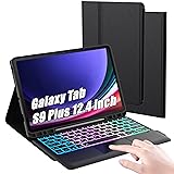 HEAPAO Galaxy Tab S9+/S9 Plus 12.4 inch Case with