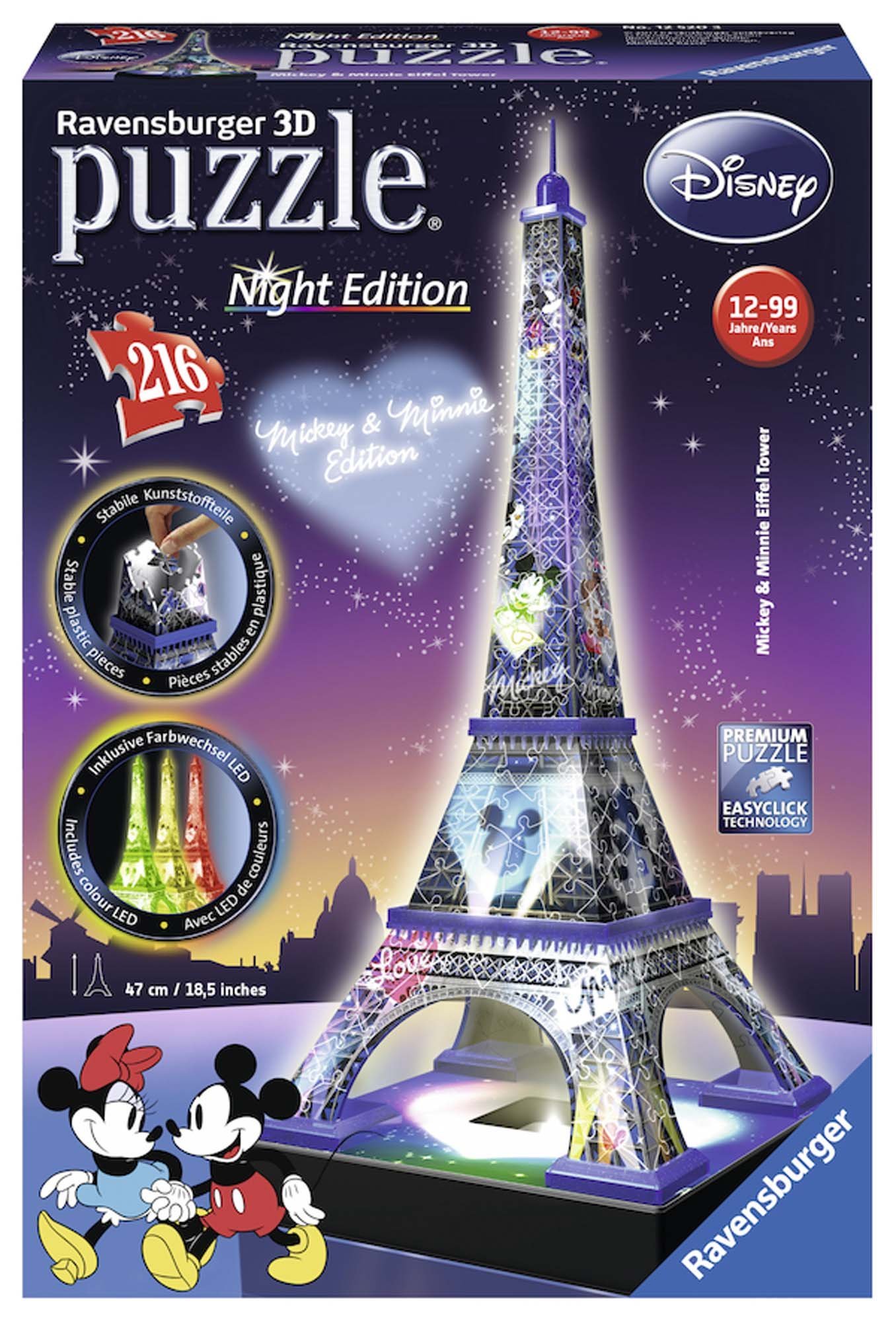 ravensburger eiffel tower night edition