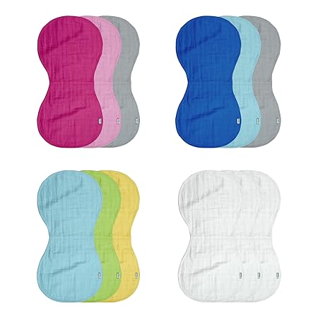 green sprouts muslin organic burp cloths