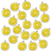 AUEAR, Enamel Charms Fruit Dainty Dangle Charm Pendant for DIY Crafts Jewelry Making Necklace Bracelet Earring DIY Jewelry Accessories Charms