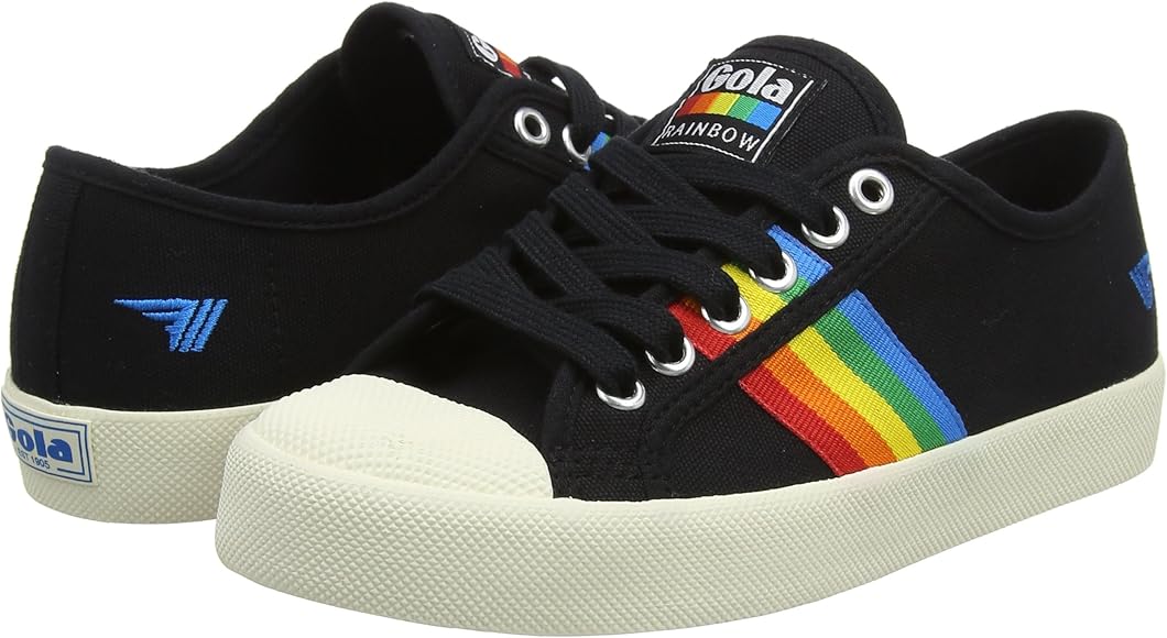 gola coaster rainbow trainers