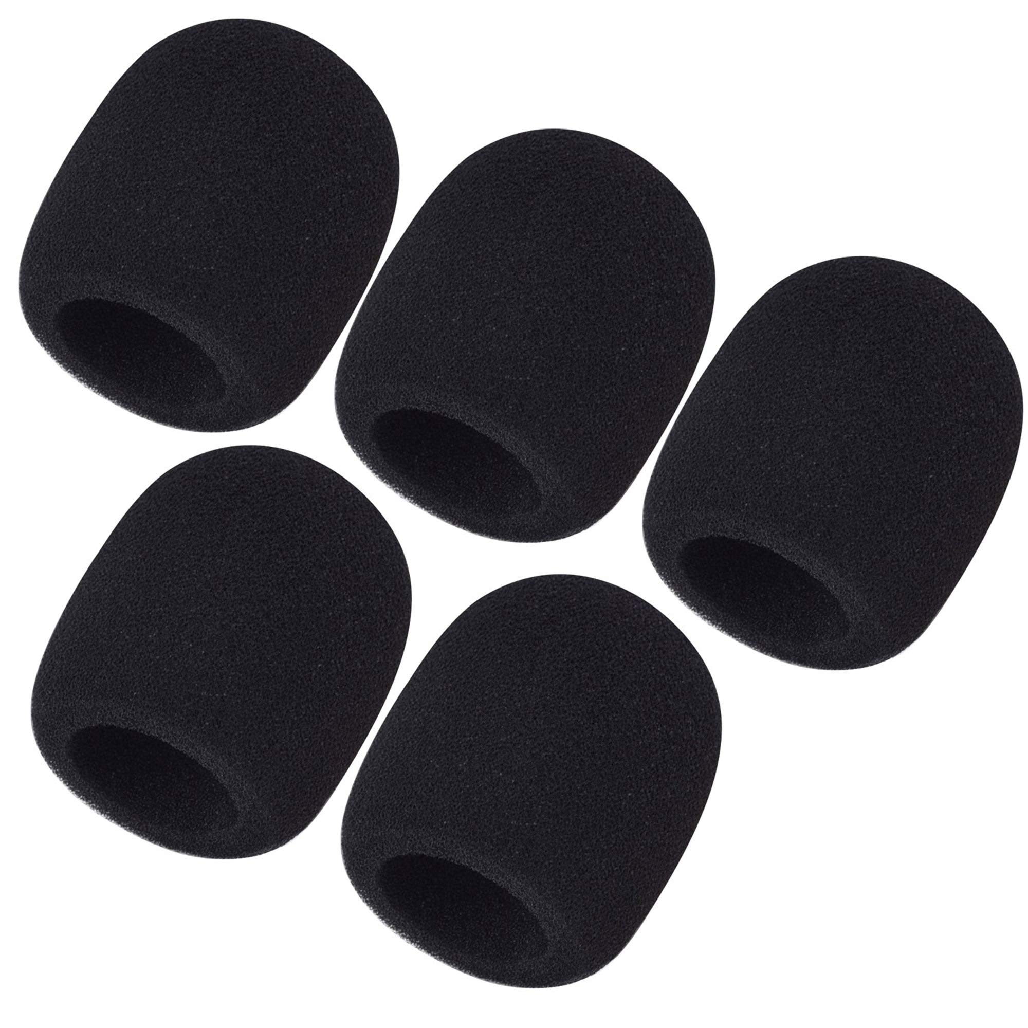 Mudder 5 Pack Foam Mic Cover Handheld Microphone Windscreen (5 Pack