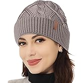 100% Merino Wool Beanie for Men Women, Knit Cuffed Winter Hat, Lightweight Warm Breathable Cap, Unisex Outdoor Gift