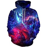 Hgvoetty Unisex 3D Novelty Hoodies for Men Women Cool Graphic Pullover Sweatshirts with Pockets