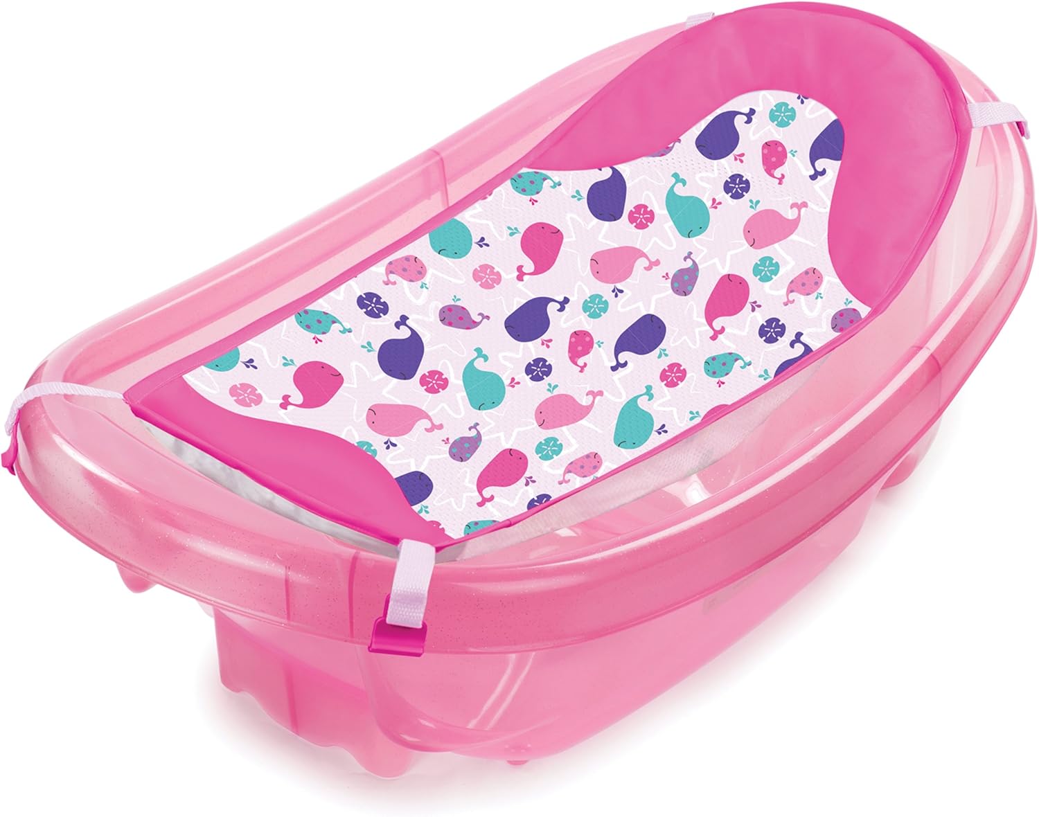 summer sparkle and splash baby bath