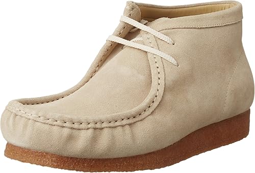 Amazon アンティバ カジュアルシューズ An70 撥水 雨 クレープ ワラビー パールトーン メンズ ベージュ 27 Antiba アンティバ ブーツ