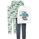 Simple Joys by Carter's boys 4-piece Pajama Set