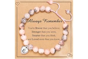 UNGENT THEM Gifts for Girls Jewelry, Initial Bracelets for Teen Girls Women, Letter Initial Charm Bracelets for Girls, Jewelry Gifts for Teenage Teen Girls Birthday Christmas Valentines Day Gifts…