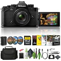 Amazon.com : Nikon Zf 24.5MP Sensor 4K Video Recording Mirrorless ...
