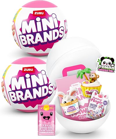 Mini Brands Kawaii Capsule 2 Pack by ZURU Surprises Collectables