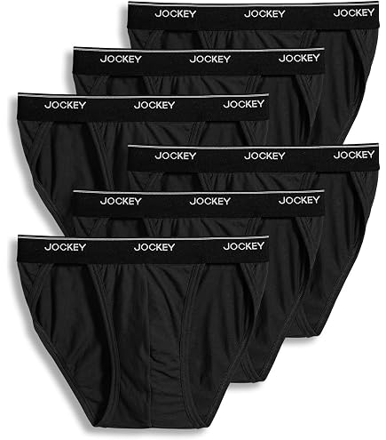 ハ*チ様 JOCKEY SLIM GUY ストリングビキニ 5パック Jockey Life 5-Pack Men's 24/7 Comfort Cotton String Bikinis