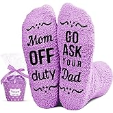 HAPPYPOP Mothers Day Socks - Gifts for Moms Who Have Everything, Birthday Presents for Mom