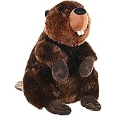 Wild Republic Beaver Plush, Stuffed Animal, Plush Toy, Kids Gifts, Cuddlekins, 12"