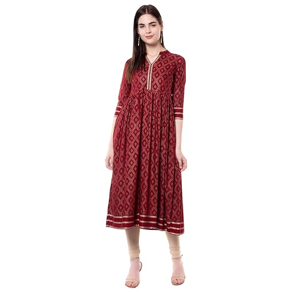 Women's Viscose Regular Kurta