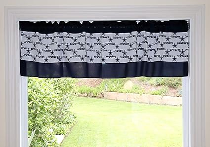 Amazon Com Lovemyfabric Dallas Cowboys Striped Poplin Navy