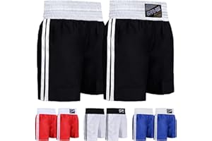 Farabi Sports Boxing Shorts – Boxing Trunks for Training Punching, Sparring Fitness Gym Kickboxing Shorts Men & Women