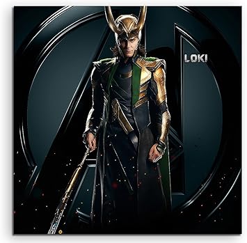 Kult Loki Leinwandbild In 60x60cm Made In Germany Preiswerter