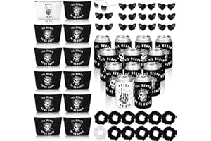 Norme Bride or Die Bachelorette Party Supplies Till Death Do Us Party Decor with Can Sleeve Bag Scrunchie Sunglasses