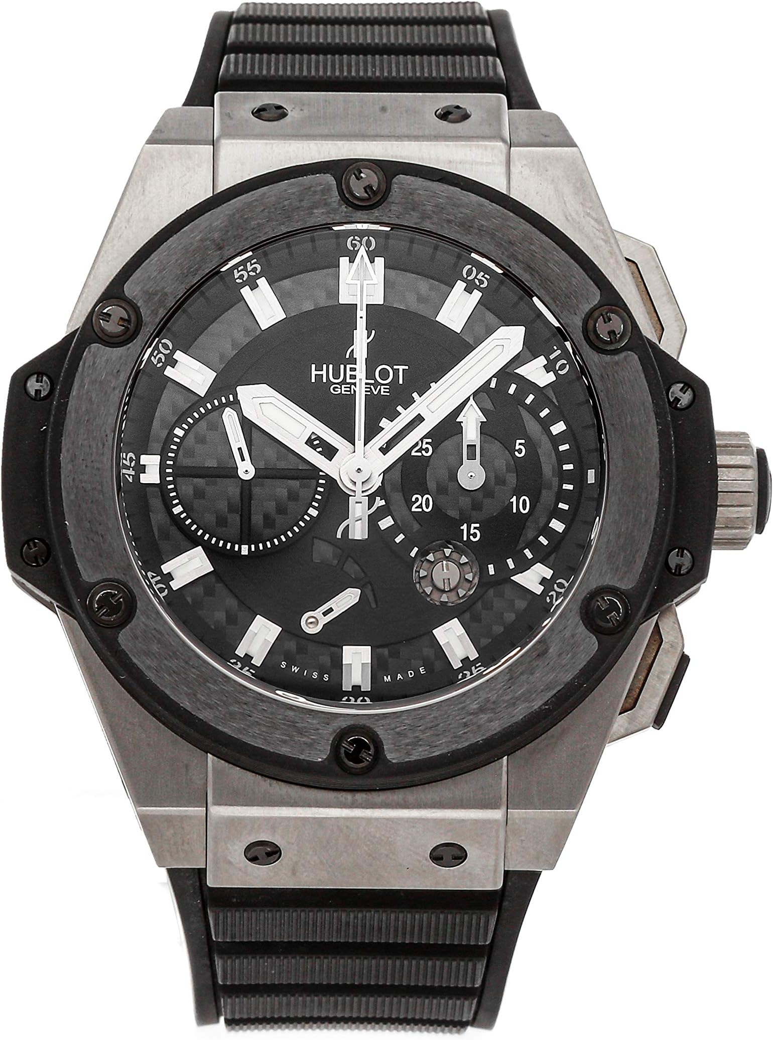 King Power Mechanical (Automatic) Black Dial Mens Watch 709.ZM.1770.RX (Certified Pre-Owned)