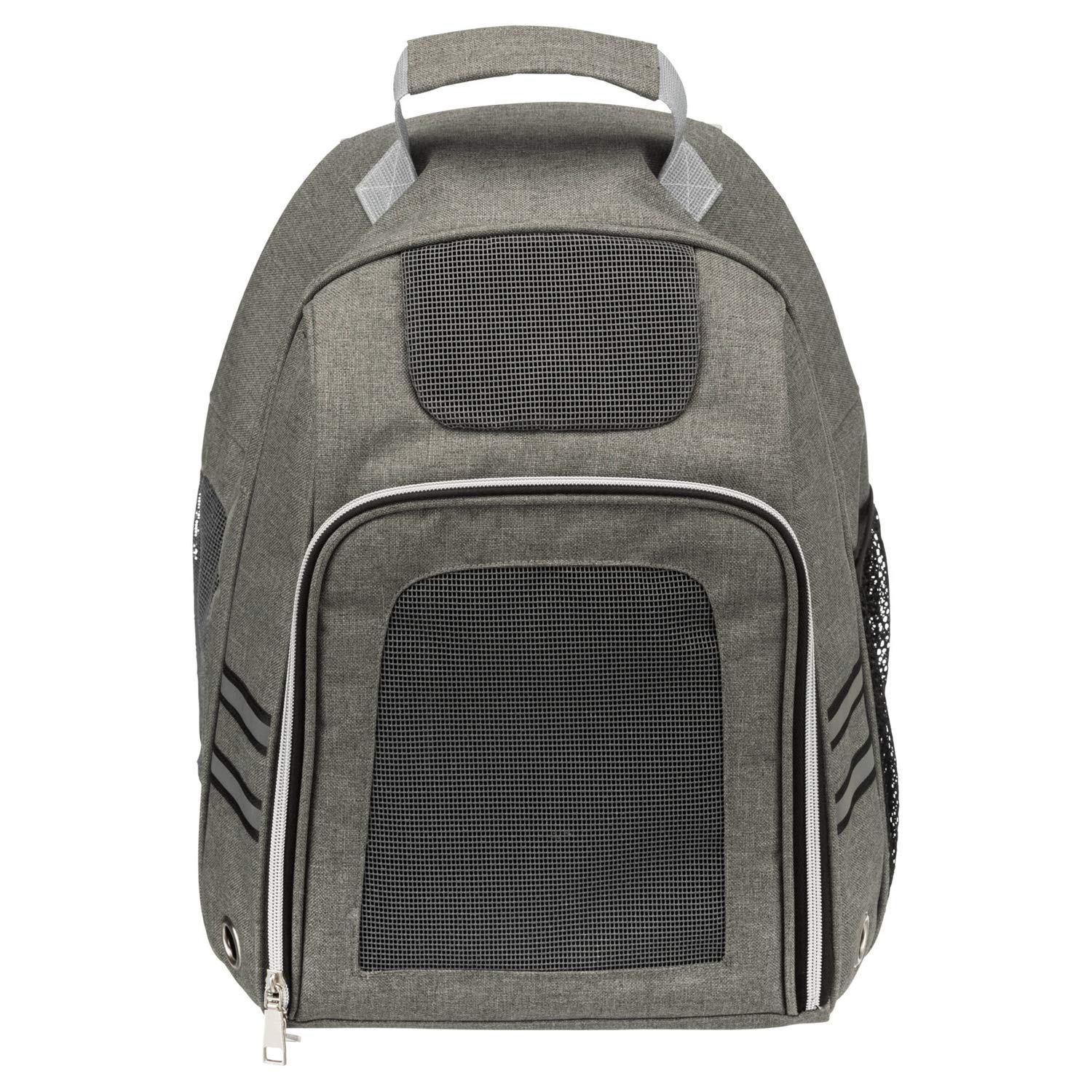 TRIXIE Dan Backpack, 36 x 44 x 26 cm, Grey, 1.11 kg