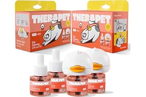 TherapetMD 2-Pack 60-Day Cat Calming Diffuser Kits - Dual-Pheromone Cat Diffusers for Stress, Pee Spraying, Fighting, Aggress