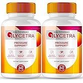 Glycetra Advanced Blood Formula Capsules, Official Glycetra Supplement Pills - Maximum Strength, All Natural Healthy Circulation & Stable Levels, Premium Glycogen Support Formula Reviews (2 Pack)