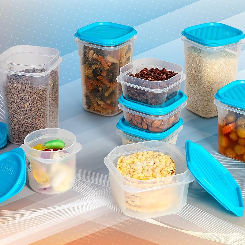 Tupper Hermético Top Flex 18,5x18,5x12,2 cm Plástico Libre de BPA