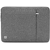 NIDOO 10 Inch Laptop Tablet Sleeve Case Cover Water Resistant Computer Bag for 11 inch iPad Air M3 M2 2025 / Pro M4 M2 / 11" 10.9" 10.2" iPad/Microsoft Surface Go 3 2 / Lenovo Tab M11, Grey