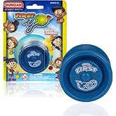 Duncan Toys First Yo! Responsive Beginner Yo-Yo for Kids, Blue/Green | Super-Soft Silicone Body, Shorter String for Better Control, Responsive Return, Safe for Young Kids