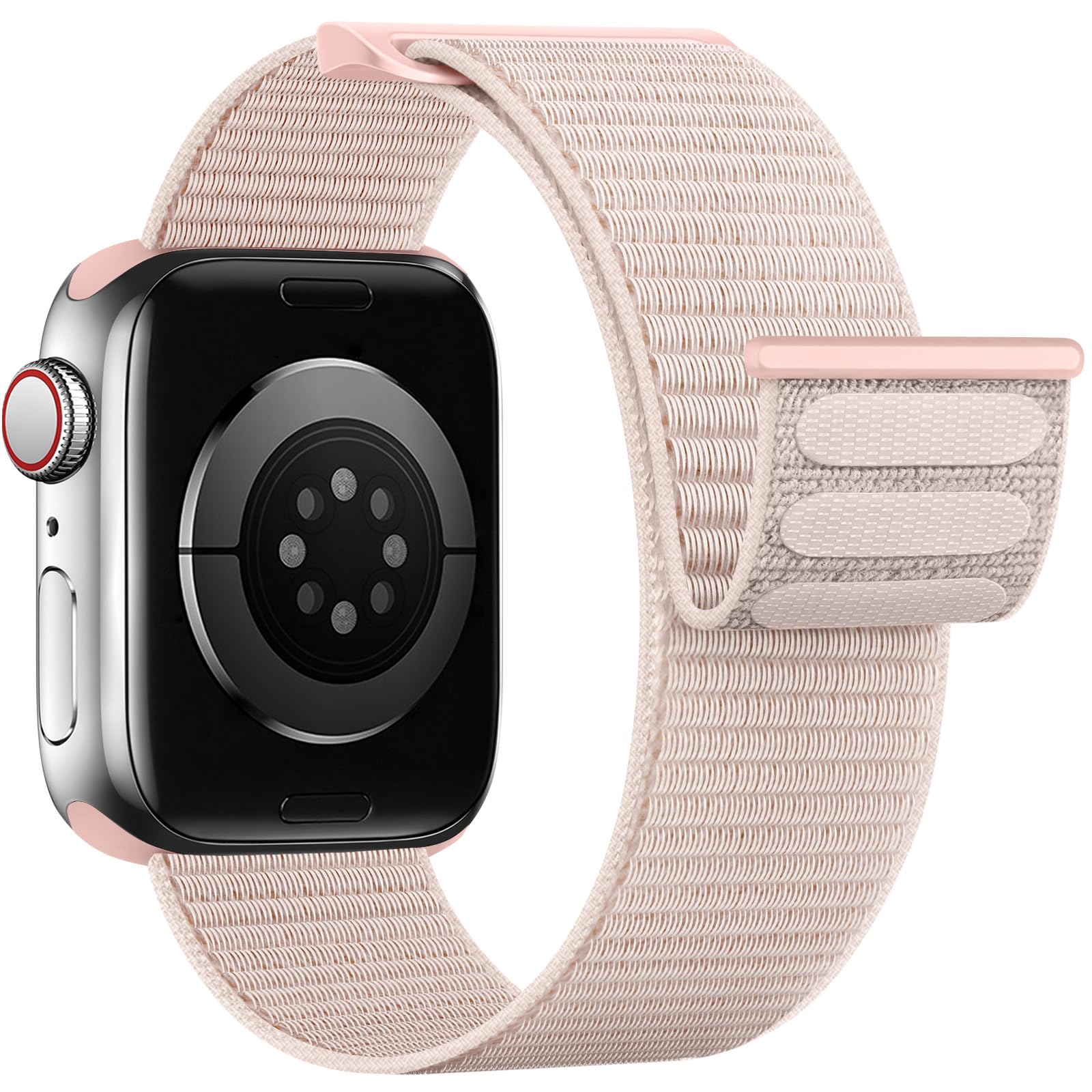 Yoohoo Nylon Straps Compatible with Apple Watch Straps 38mm 40mm 41mm 42mm(Series 10 11) Women Men,Upgraded Soft Nylon Strap Replacement Watch Bands for iWatch Series 11 10 9 8 7 6 5 4 3 2 1 SE