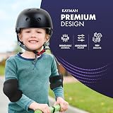 KAYMAN Kids Bike Helmet 3-12 Adjustable Safety Gear for Boys and Girls view 3