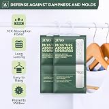 Zuvo Wardrobe Dehumidifier Hanging Bags - Pack of 6 for Moisture Control view 4