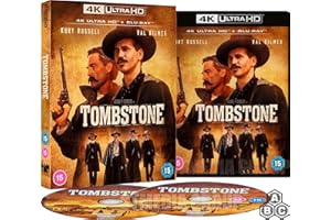 Tombstone (Bonus Features Included) [4K UHD + Blu-ray] [Region Free]