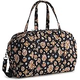 Vera Bradley Women's Miramar Weekender Travel Bag - Premium Cotton