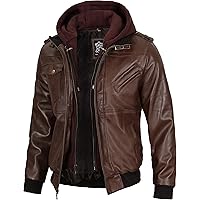 Smart Range Leather Chaqueta De Piel De Oveja Auténtica B3 Para Hombre, Chaqueta Clásica De Invierno Con Cinturón De La RAF NV-47, Negro/Negro