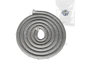 EZAPEX DG63-00255B Range Oven Door Gasket Seal With 27 Mounting Clips Compatible with Samsung Replaces DG63-00255A 3554990 AP5653446 PS5576952 EAP5576952