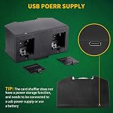 ZONJIE Automatic Card Shuffler 4 Deck USB Battery Operated Casino Poker view 4