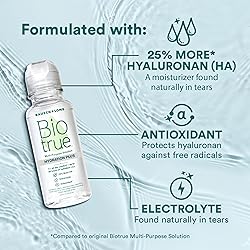 Biotrue Hydration Plus Contact Lens Solution with