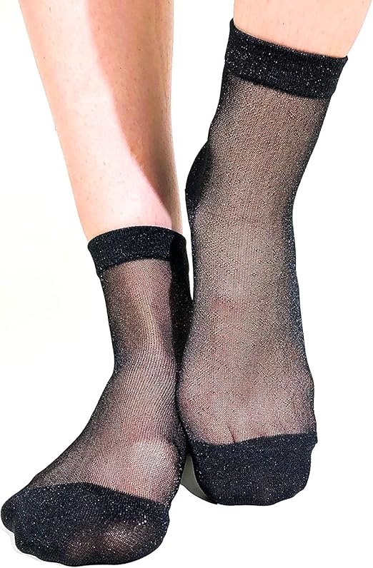 black glitter outfit